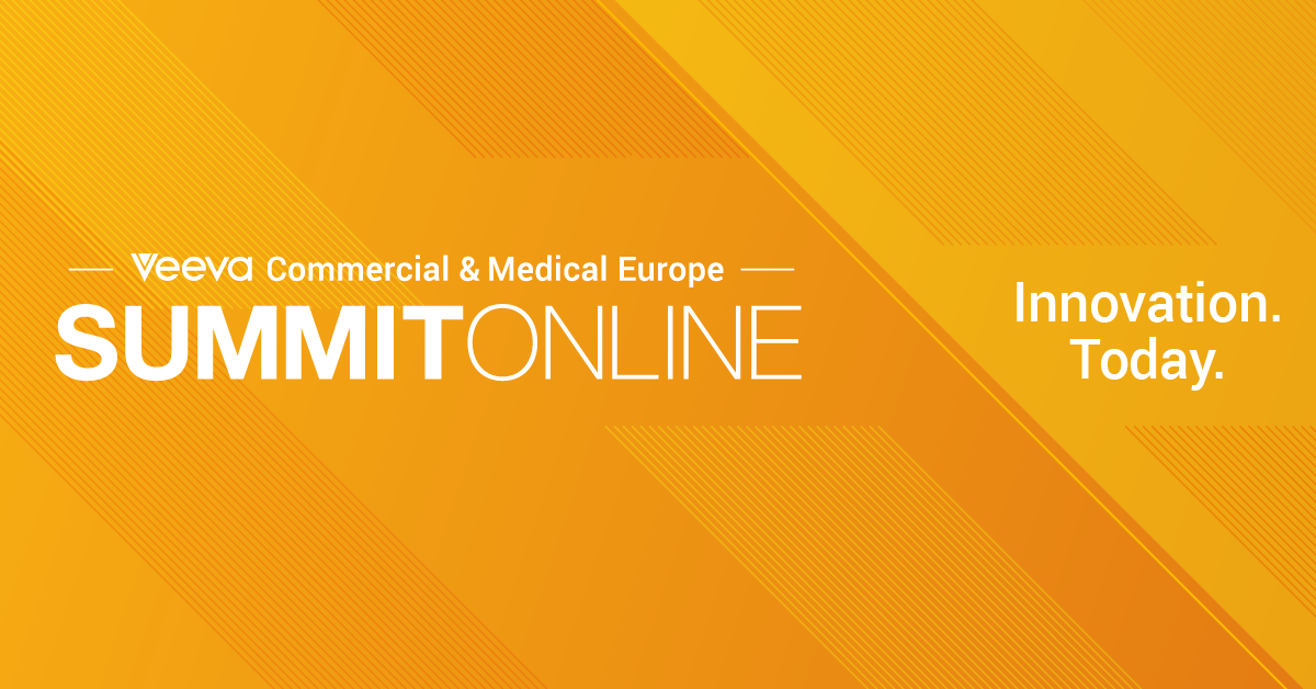 Veeva Commercial & Medical Summit Europe Accelerating Digital