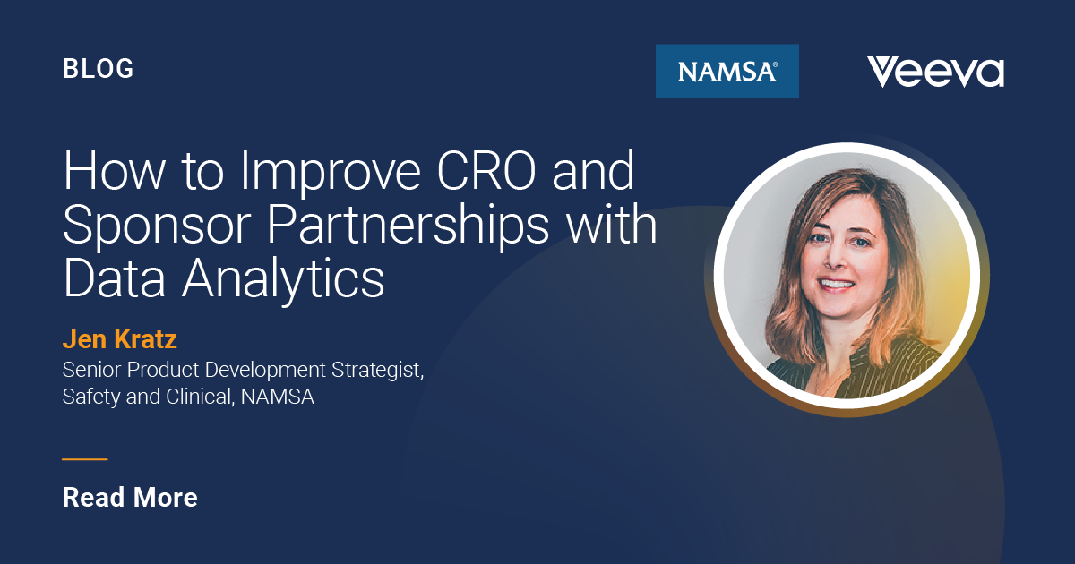 Using Data Analytics to Improve CRO and Sponsor Partnerships | Veeva ...