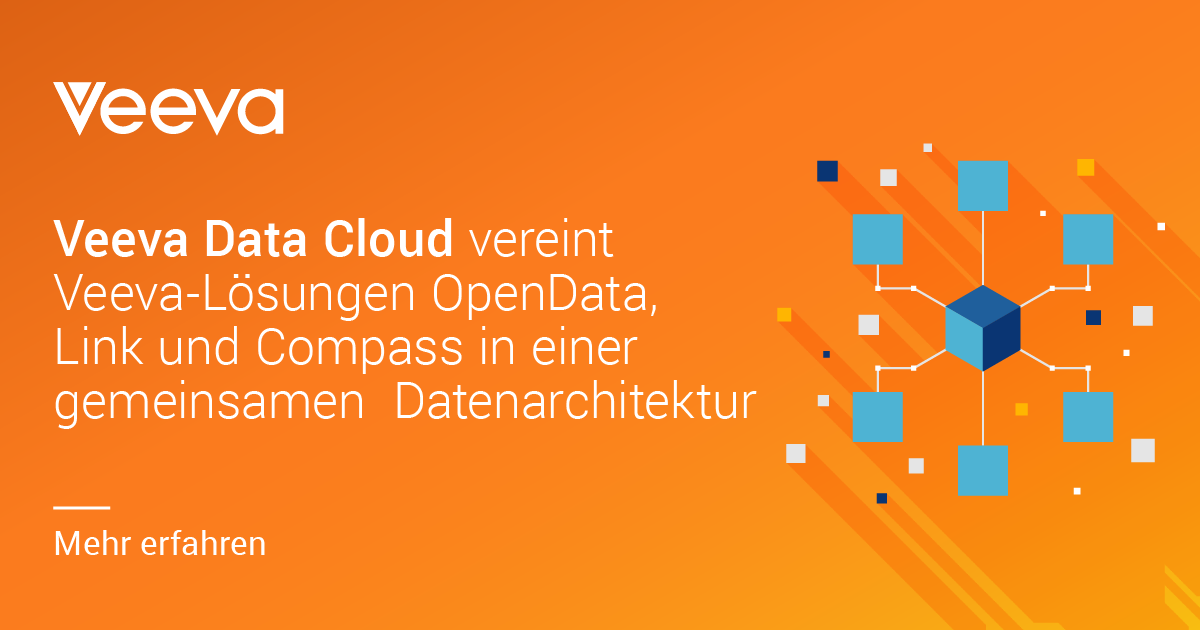 Veeva Data Cloud Vereint Veeva-Lösungen OpenData, Link Und Compass In ...