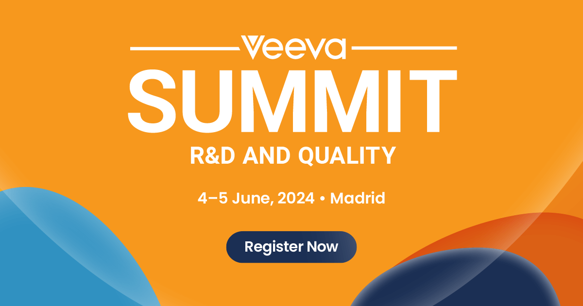 Agenda Veeva R&D and Quality Summit 2024
