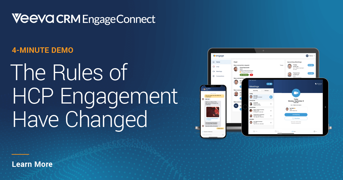 Veeva CRM Engage Demo: Two-way Digital Engagement | Veeva