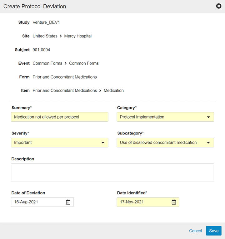 MHRA-Blog Create Protocol Deviation image