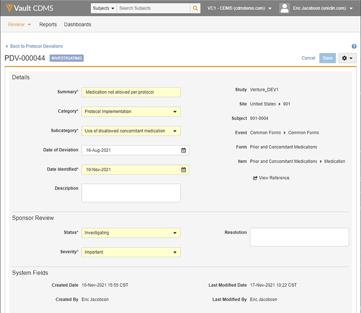 MHRA-Blog Create Protocol Deviation image