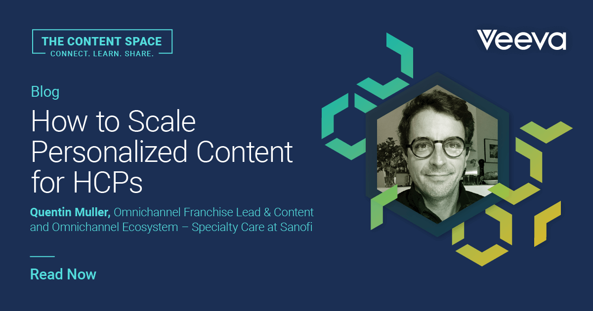 How to Scale Personalized Content for HCPs | Veeva