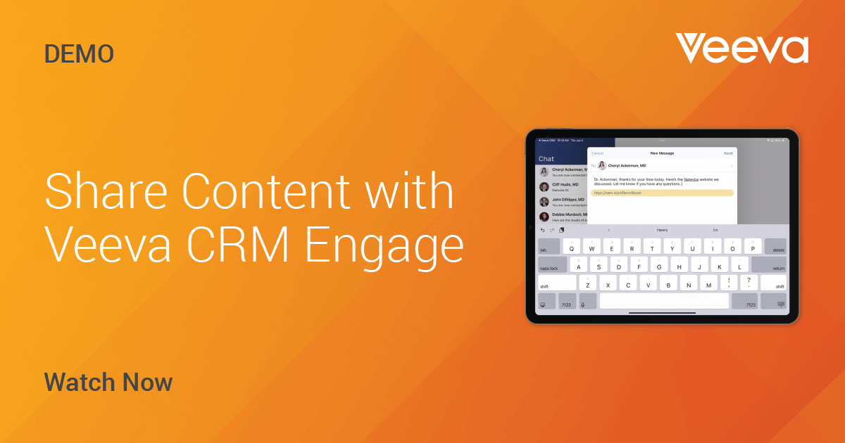 Share Links To Websites With Veeva CRM Engage | Veeva