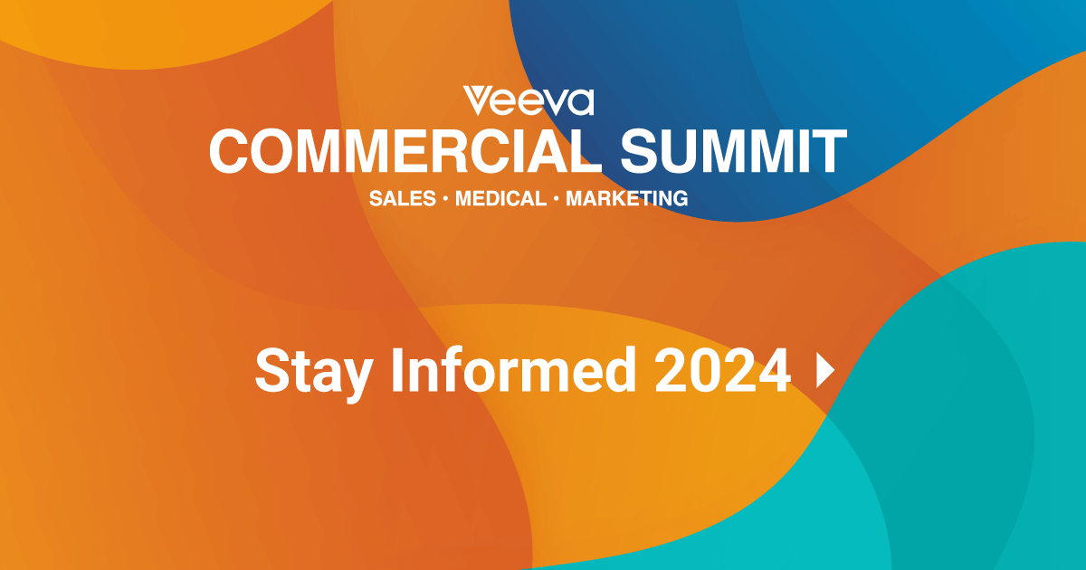 2023 Veeva Commercial Summit Overview Veeva