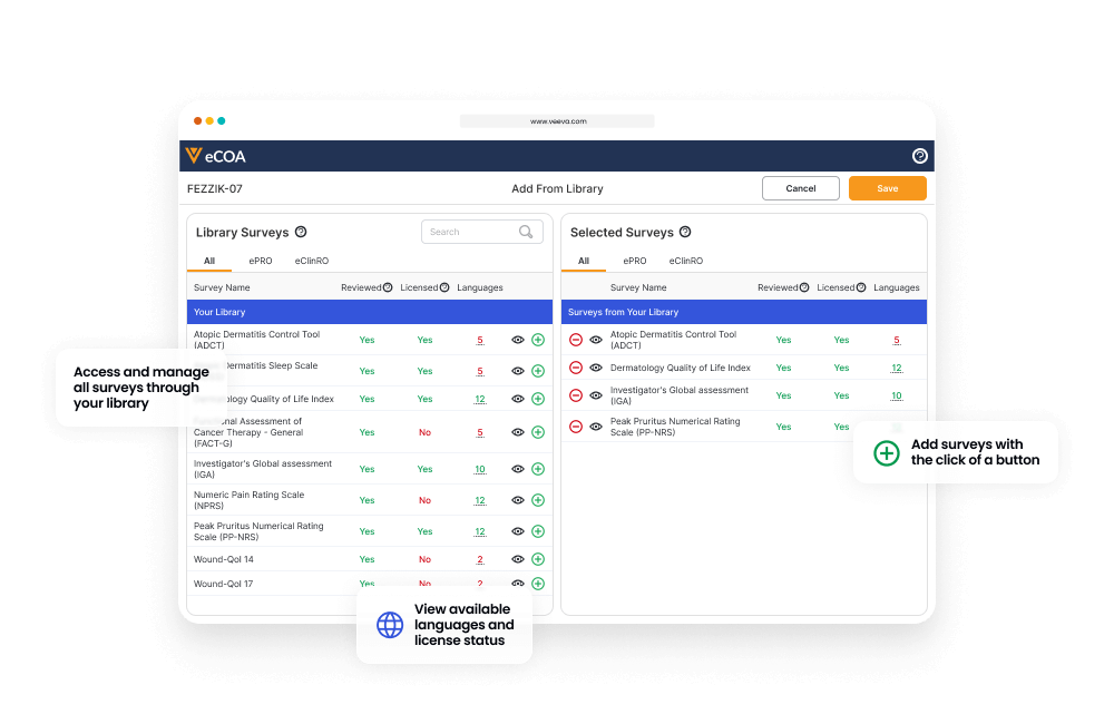 Veeva eCOA | Simplify eCOA Delivery and Management