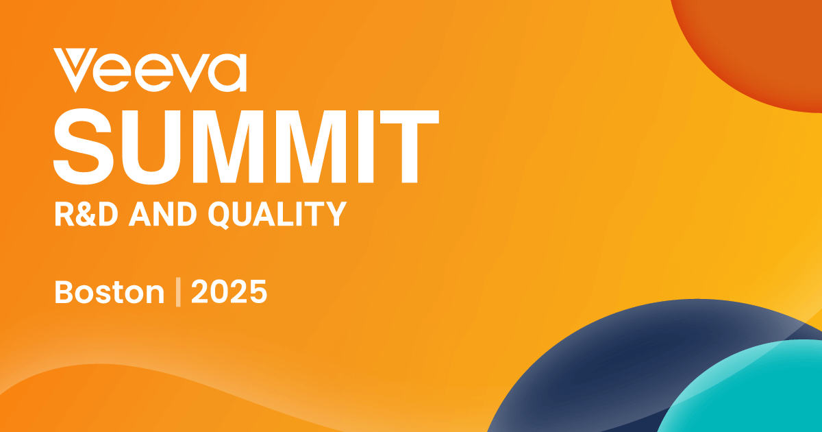 2024 R&D Summit Agenda Veeva